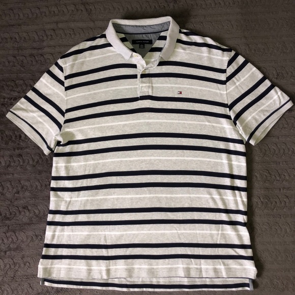 Tommy Hilfiger Other - 🔹3 for $25🎉HP🎉Tommy Hilfiger Striped Gray/Navy